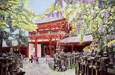 When Wisterias Blossom by Komi Chen